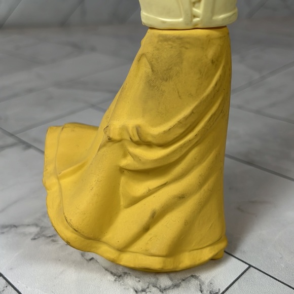 Vintage Retro Avon Decanter Girl Jumping Rope Yellow SWEET HONESTY COLOGNE - Picture 4 of 6